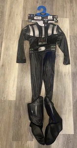 Jazwares Kinder 7/8 Star Wars Darth Vader Kostüm Overall, Cape, Maske & Handschuhe - Bild 1 von 5
