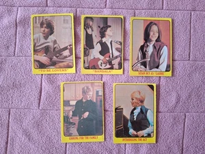 TOPPS USA - PARTRIDGE FAMILY x 5 CARDS GD+ - Picture 1 of 2