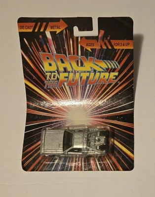 UCS/Amblin Regreso al Futuro Die Cast Metal Delorean (1A) Foto 1 de 4