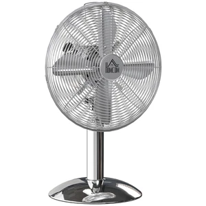 12" Metal Desk Fan - 3 Speed Settings, Wide-Angled Oscillation, Black - Picture 1 of 10