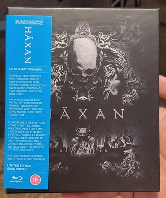 HAXAN 1922 BLU-RAY + BOOKLET + POSTCARDS RADIANCE LIMITED RARE OOP REGION A/B/C - Image 1 of 4
