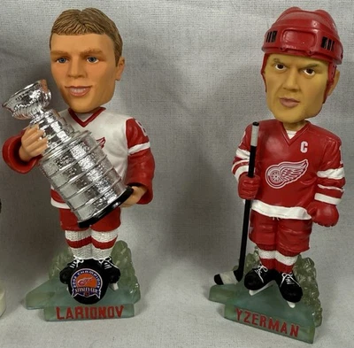 Steve Yzerman/Igor Larnionov Detroit Red Wings Men Of The Ice Series” BobbleHead - Image 1 of 4