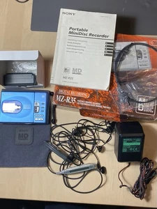 Sony Walkman Minidisc Recorder/Player MZ- R35 Boxed,Accessories, Fully Tested - Picture 1 of 23