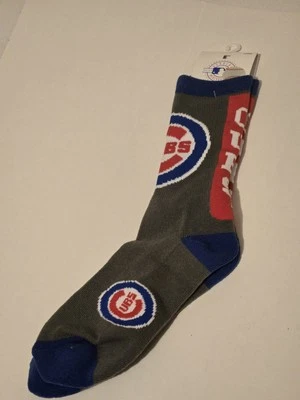 Chicago Cubs Baseball Gray & Blue Tube Socks - Image 1 of 4