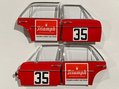 Peças de restauração Minichamps 1/18 Mercedes-Benz 300SEL: portas, janelas, puxadores - Imagem 1 de 2