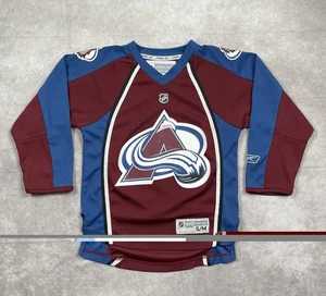 Colorado Avalanche Hockey NHL Jersey Youth Size S/M Reebok Replica - Picture 1 of 14