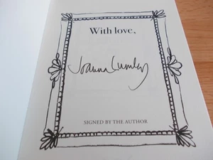 Mein Buch der Schätze, Joanna Lumley, SIGNIERTE ERSTAUSGABE, 1. Wichtel NEU - Bild 1 von 5