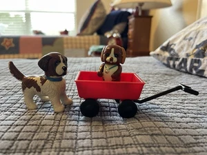 VINTAGE 1993 LITTLEST PET SHOP BEETHOVEN TUG N PLAY & CARE CENTER BRAUNER WELPE - Bild 1 von 5