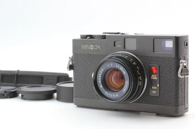 [ N MINT ] Minolta CLE Rangefinder Film Camera M-Rokkor 40mm f/2 Lens From JAPAN - Image 1 of 4
