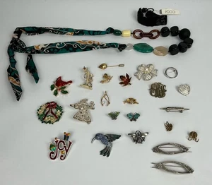 Vintage Brooch Pin & Jewelry Lot Of 25 Pieces - Picture 1 of 7