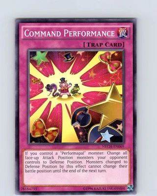 Yu-Gi-Oh TCG Command Performance NECH-EN069 Unlimited Regular Common Card NM - Image 1 of 2