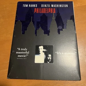 Philadelphia Press Kit Promo Movie Photos Folder Ad 1993 Tom Hanks Denzel Film - Picture 1 of 15
