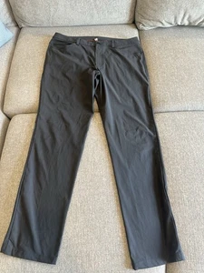 Lululemon ABC dunkelgraue Herrenhose Größe 36 W x 33 L - Bild 1 von 8