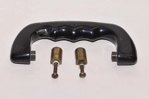 MANGO DE TRANSPORTE DE BAQUELITA con HARDWARE DE LATÓN - PIEZA DE RADIO TUBO TRANSOCEÁNICO ZENITH - Imagen 1 de 3