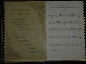 20 Stücke für Cello aus dem 18.Jhd. (Bach, Händel, Mozart) - Noten + Begleit-CD - Bild 1 von 1