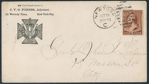 Copertina - NY Nat Guard 9° Vol alla Generazione John T Lockman 1886 S1825 - Foto 1 di 2