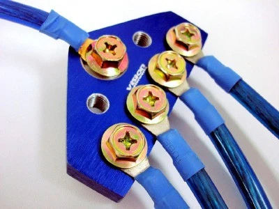 KIT CABLE TIERRA MITSUBISHI ECLIPSE GST 10M VISION AZUL  Foto 1 de 1