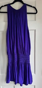 Ramy Brook AUDREY Purple Sleeveless Paris Dress LG- EUC - Picture 1 of 6