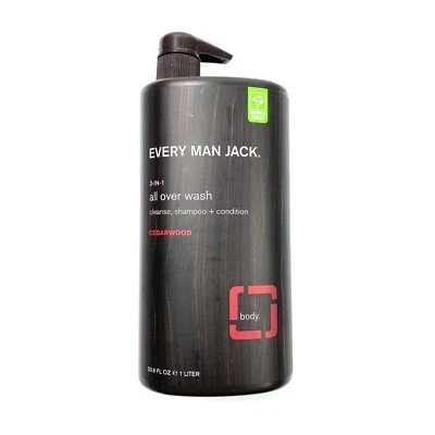 Every Man Jack Body Wash Cedarwood 33.8-ounce Shower Gel No Parabens - Image 1 of 3
