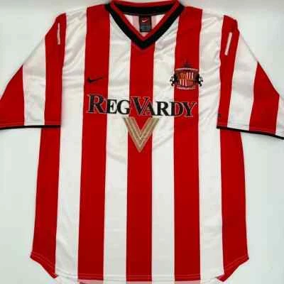 Sunderland AFC 2000/2001/2002 ORIGINAL Nike Vintage Rare Soccer Jersey - Image 1 of 4