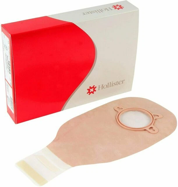 Hollister 18183 Lock 'n Roll Two-Piece Drainable Pouch with Filter, Beige - 10/Box