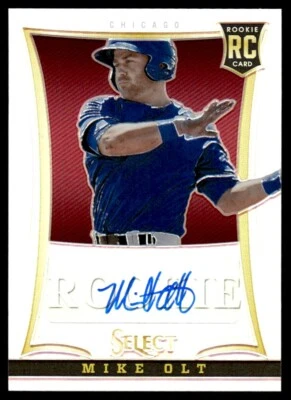 2013 Panini Select AUTO HOLO Mike Olt Rookie Auto /99 Chicago Cubs #238 R4 - Image 1 of 2
