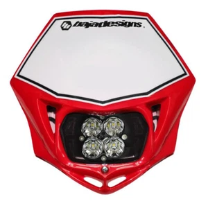Baja Design 4970014RAC Motorcycle Headlight A/C LED Race Light Red Squadron Pro - Picture 1 of 1
