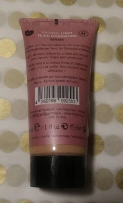 Benecos Natural Light Fluid Foundation in Sahara NEW - Image 1 of 2