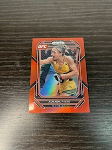 Amanda Ribas 2023 Panini Prizm UFC MMA #161 - Flyweight RED PRIZM 067/199 - Picture 1 of 2