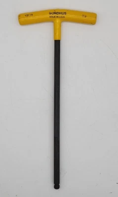 Bondhus Allen Wrench 13114 Ball End T-Handle Key 3/8 Made in USA - Image 1 of 4