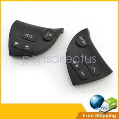 Botão interruptor controle volume volante ajuste Lexus ES350 06-12 A par - Imagem 1 de 4