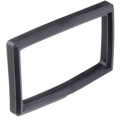 CORNAT Gummidichtung Flachdichtung Gummi schwarz 67x37x6mm für Ablaufventile max. 60°C