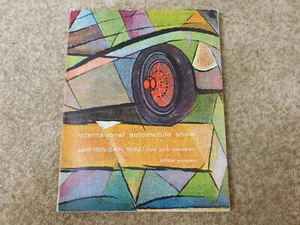 Programa del Salón Internacional del Automóvil 1960 *Gran referencia histórica* - Imagen 1 de 9