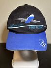Boeing 787 Dreamliner First Flight Strapback Baseball Hat Cap Black Embroidered