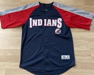 Cleveland Indians MLB Dynasty Series Baseball Jersey Size M - Picture 1 of 10