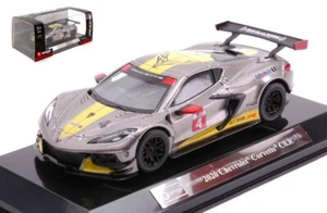 Burago CHEVROLET CORVETTE C8R N.4 2020 GREY 1:43 - Imagen 1 de 1