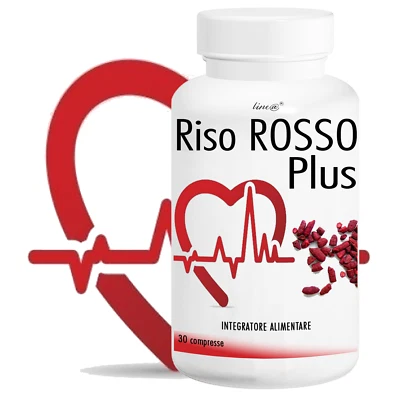 RISO ROSSO PLUS Fermentato Line@ | 30 compresse PER 1 MESE | Nuova Formula - Imagen 1 de 4