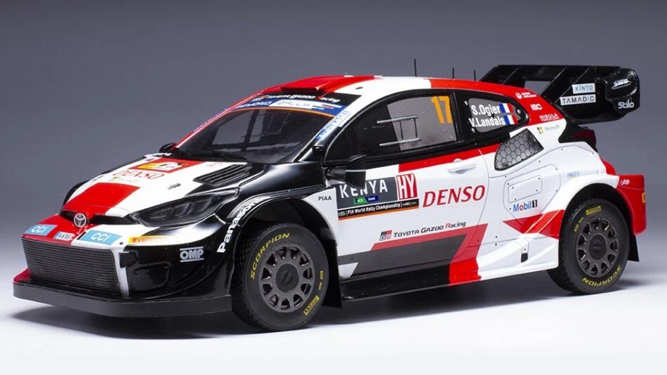 Toyota Gr Yaris Rally1 Hybrid #17 Safari Rally 2023 Ogier / Landais1:18 Model - Immagine 1 di 1