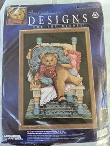 NEW SEALED UNOPENED MR BEAR DESIGNS FOR THE NEEDLE COUNTED CROSS STITCH KIT 5803 - Picture 1 of 4