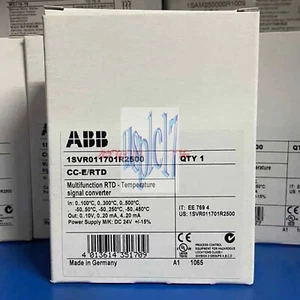 1 Stück ABB CC-E/RTD 1SVR011701R2500 Neu Signalwandler DHL VERSAND - Bild 1 von 3