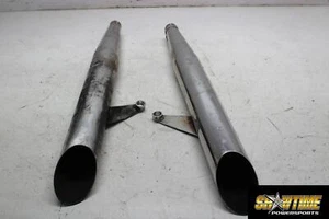 2003 TRIUMPH BONNEVILLE AMERICA MUFFLER EXHAUST SILENCER PIPES - Picture 1 of 16