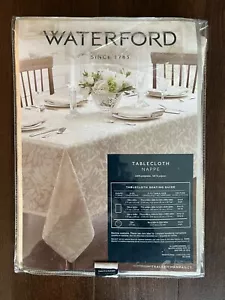 Mantel Waterford Tralee Champagne Jacquard Fall Leaves Acción de Gracias 70 x 84 - Imagen 1 de 12