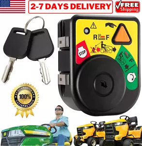 Módulo de interruptor de llave de encendido para cortacéspedes Cub Cadet MTD John Deere Delta Craftsman - Imagen 1 de 24