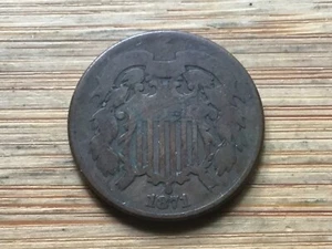 1871 TWO CENT PIECE 2¢ BETTER DATE! - Picture 1 of 2