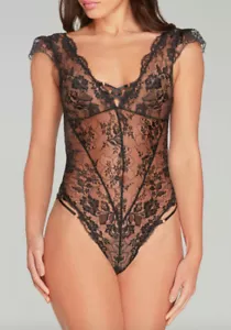 AGENT PROVOCATEUR Essie Body Black BNWT - Picture 1 of 5