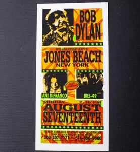 Tarjeta de Bob Dylan @ Jones Beach NYC 1997 de Mark Arminski excelente - Imagen 1 de 1