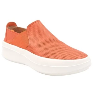 Gentle Souls Women Rosette Slip On Sneakers Size US 6M Orange Leather - Picture 1 of 6