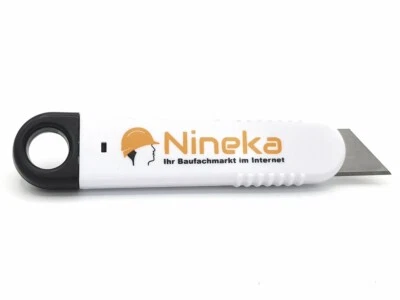 Cuttermesser Sicherheits Cutter Paket Messer Kartonmesser weiß-schwarz - Bild 1 von 2