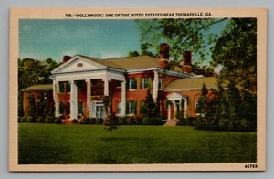 Historic Landmark Thomasville GA Hollywood Plantation Colonial Revival Style - Picture 1 of 2