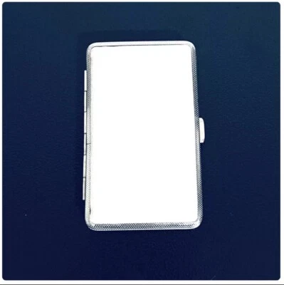 Long Size Zigarettenetui für 100er Zigaretten Etui  Case PU Leder Farbe Weiß Neu - Bild 1 von 2